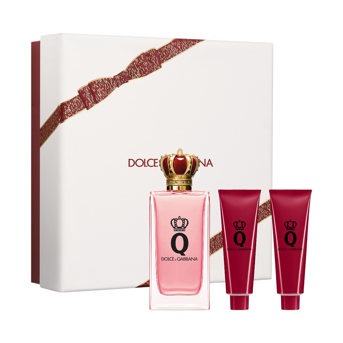 Dolce & Gabbana Q Pour Femme Set: eau de parfum + gel doccia + lozione per il corpo