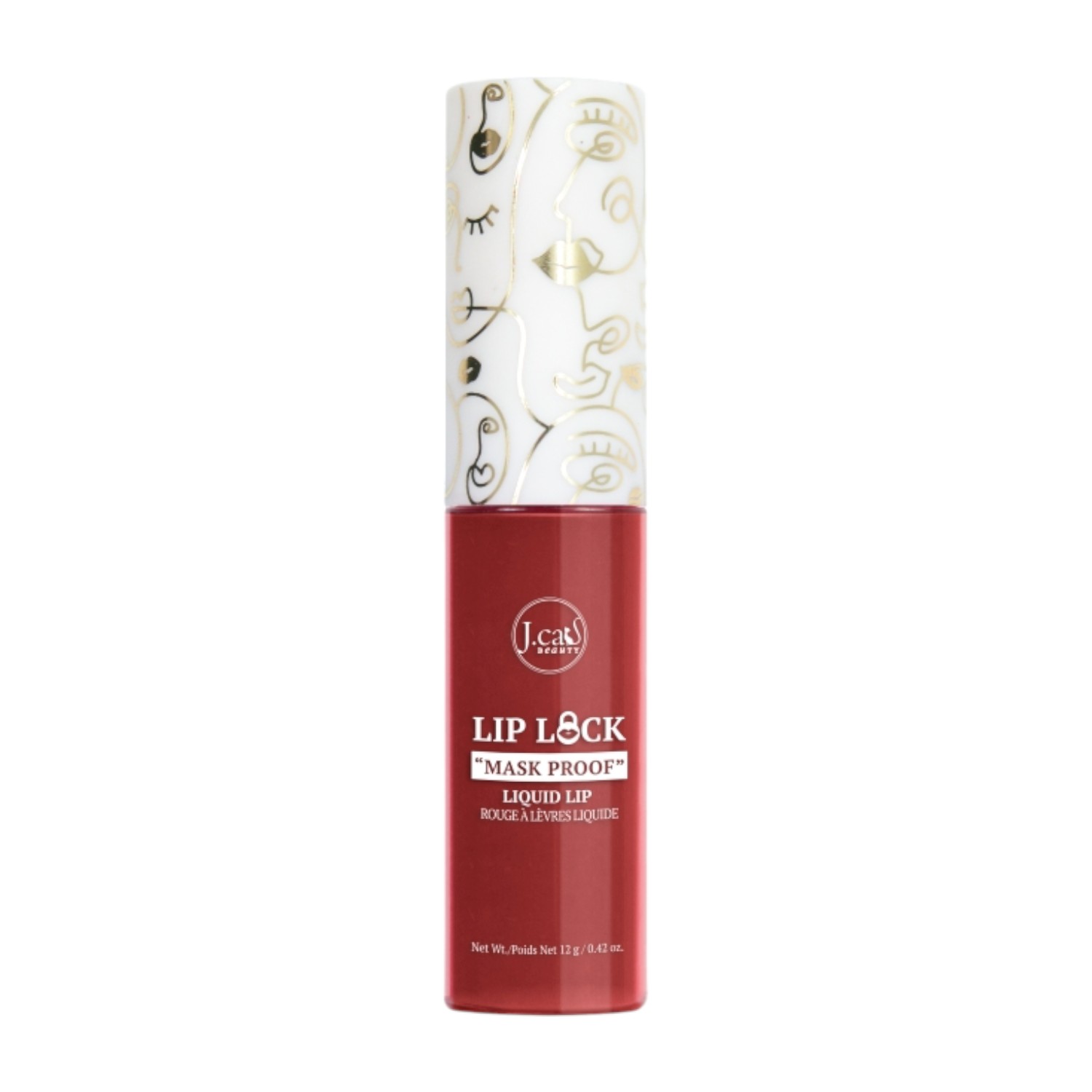 J.Cat Lip Lock Pomadka matowa w płynie, 104 Hope+Love