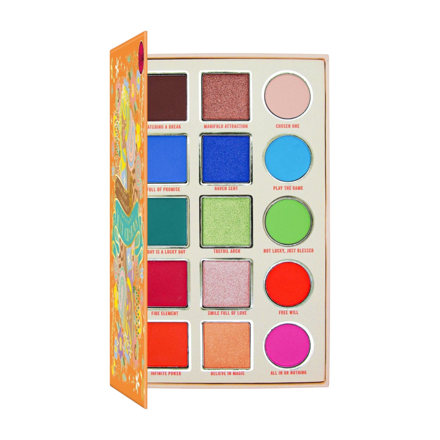 J.Cat House Of Queens Paleta cieni do oczu 101 Luxy Charms