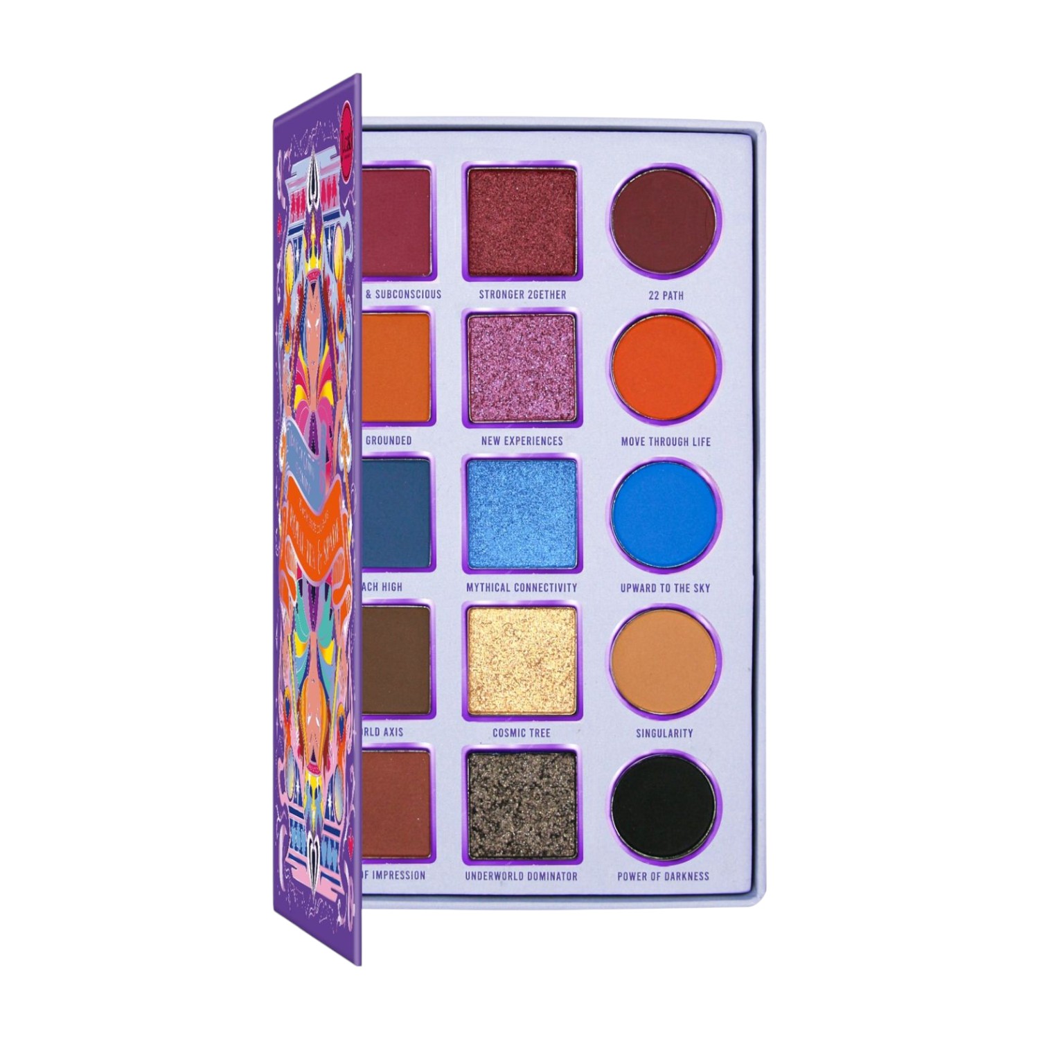 J.Cat House Of Queens Paleta cieni do oczu 103 Royal-Tea & Spade