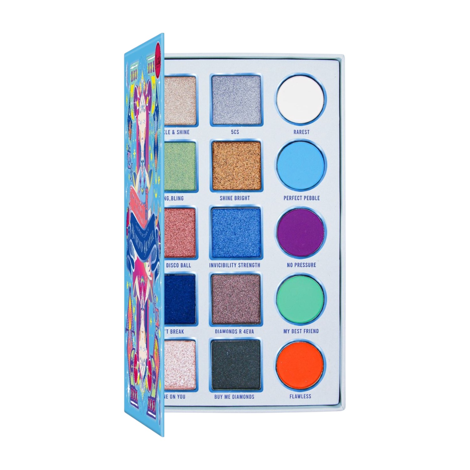 J.Cat House Of Queens Paleta cieni do oczu 104 Diamond Dealer
