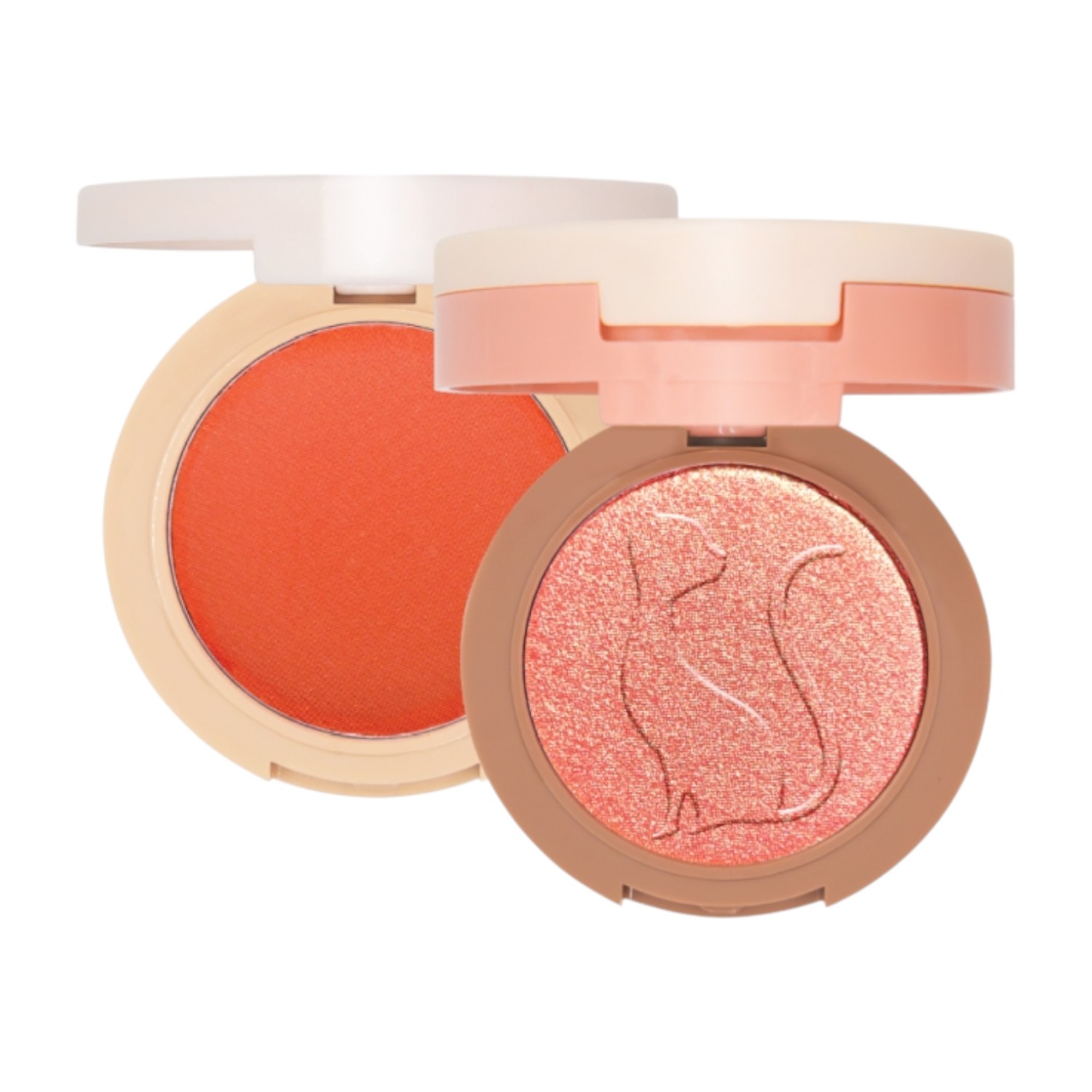 J.Cat Piece Of Cake Blush & Illuminante 2in1, 106 See You Tomato