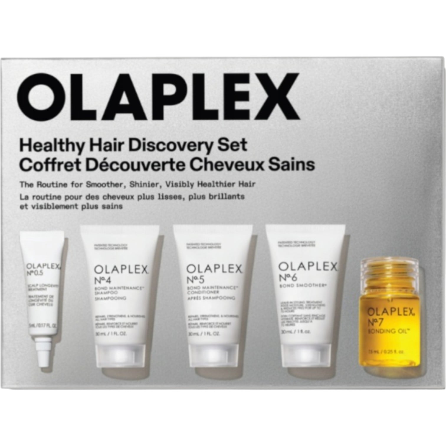 Olaplex Il Set di Scoperta per Capelli Sani, Sistema Completo di Riparazione e Styling dei Capelli