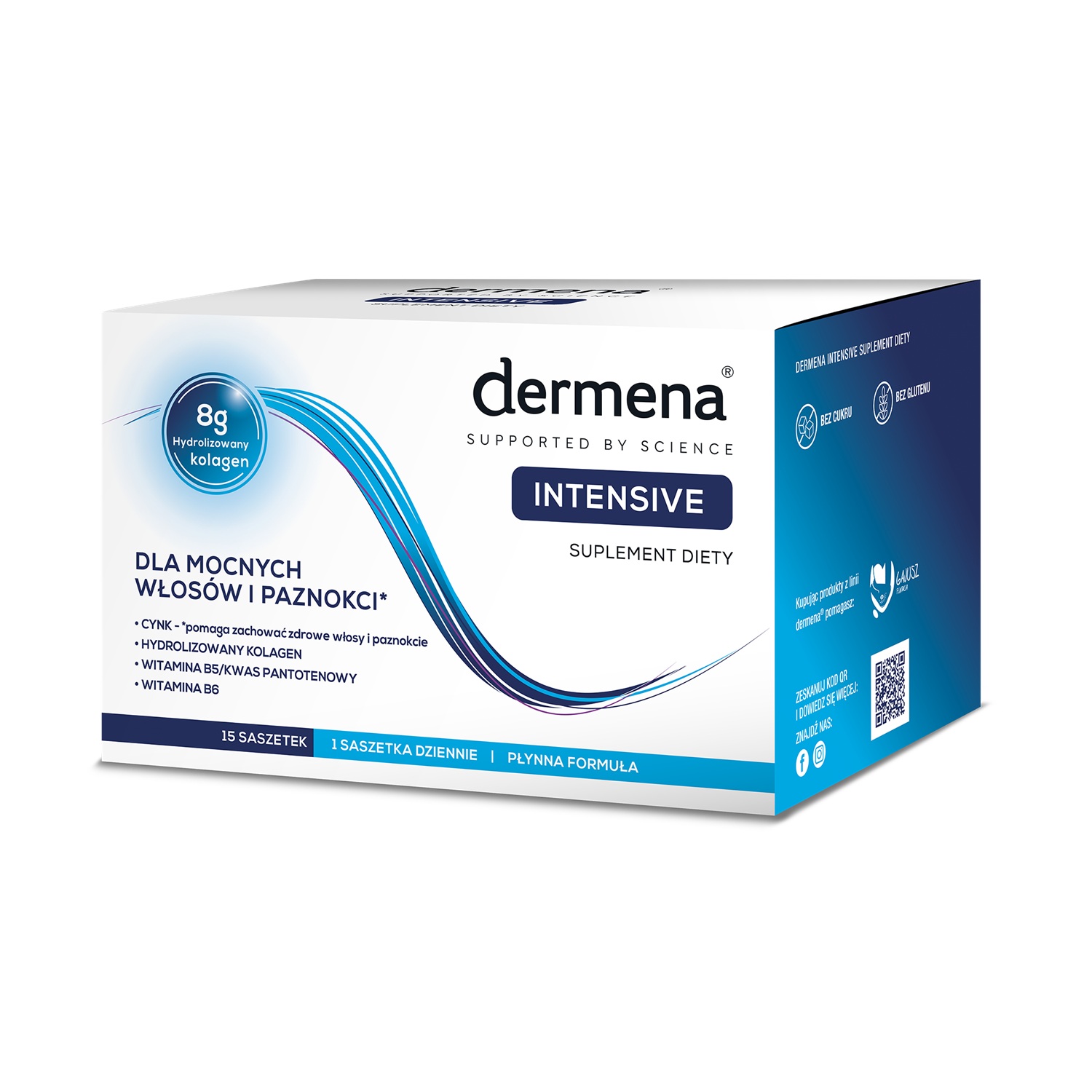 Dermena Intensive płyn 15 sasz. x 20 ml