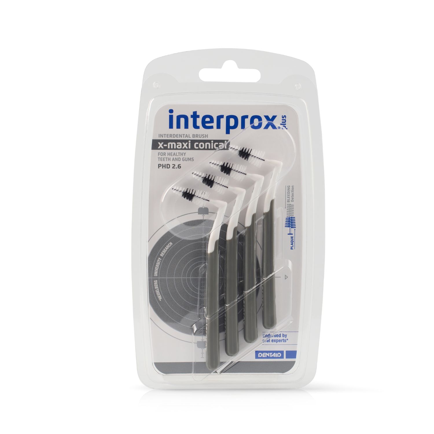 Interprox Plus Szczoteczki międzyzębowe 2,6 x-maxi conical, 4 szt.