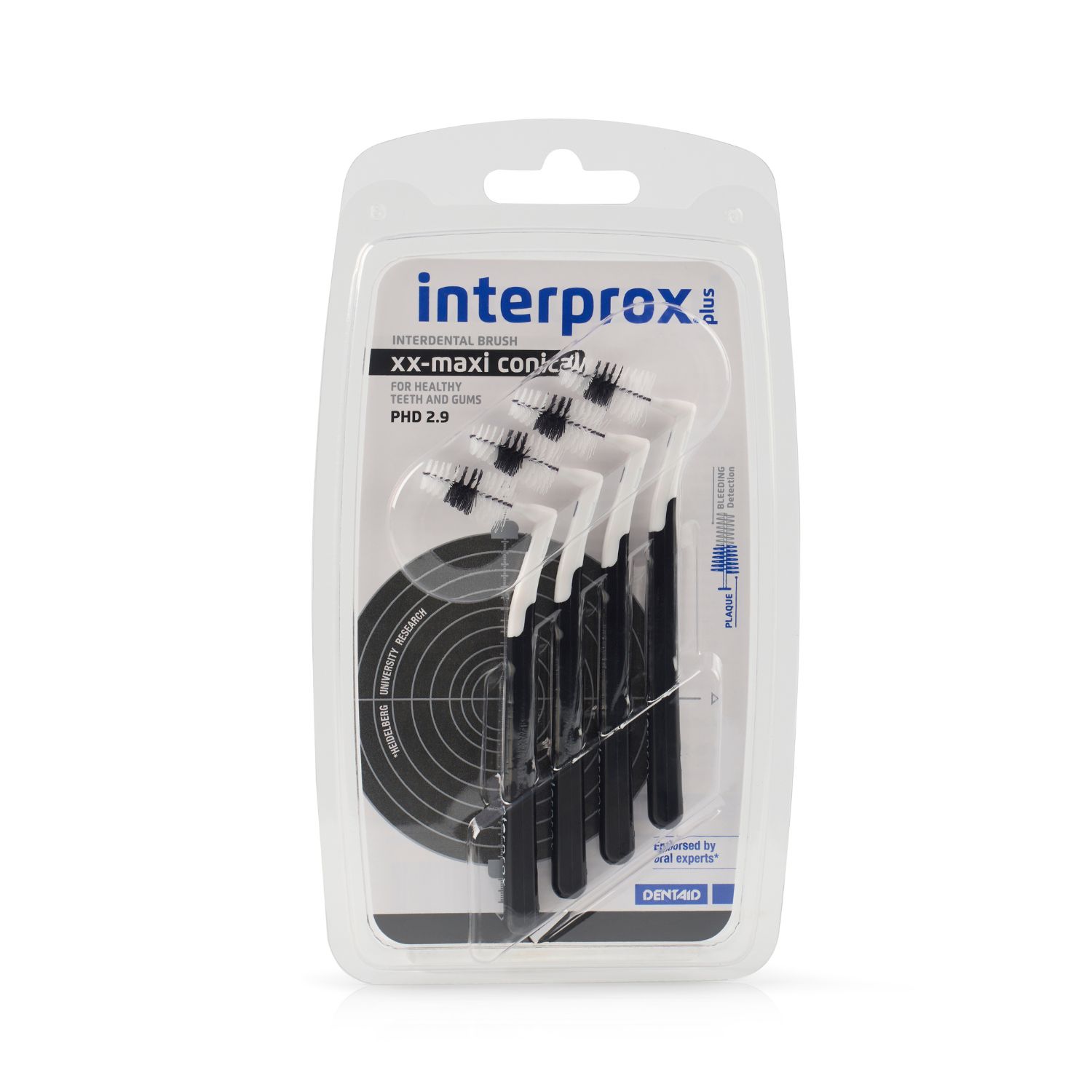 Interprox Plus Szczoteczki międzyzębowe 2,9 xx-maxi conical, 4 szt.