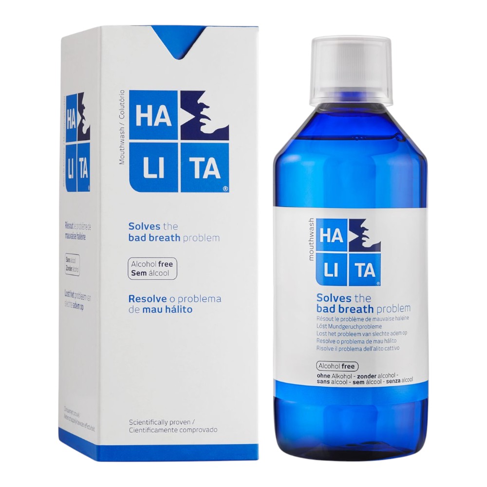 Halita Płyn do płukania jamy ustnej - na nieświeży oddech, 500 ml