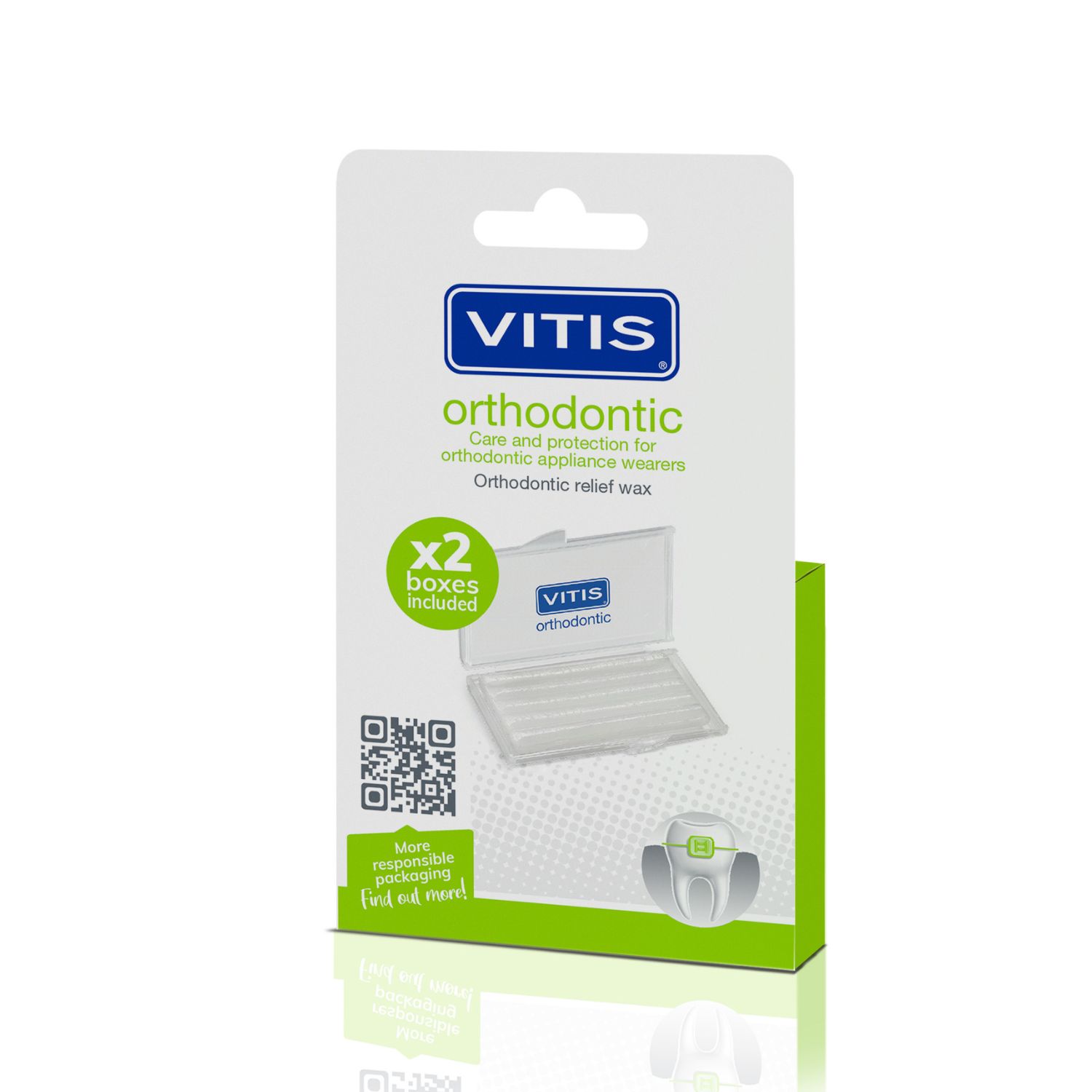Vitis Orthodontic Wosk do aparatu ortodontycznego, 2 szt.