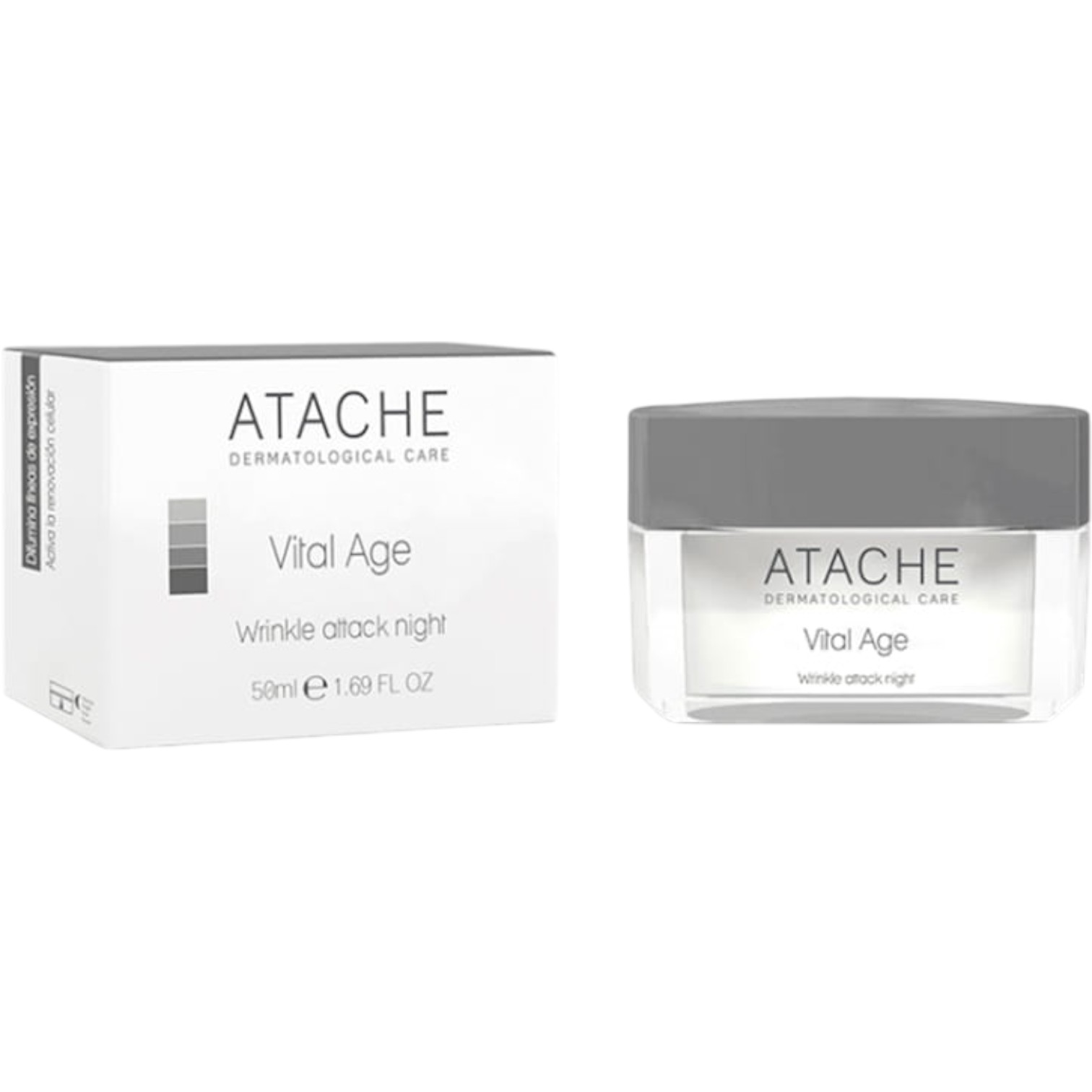 Atache Vital Age Wrinkle Attack Night Cream Przeciwzmarszczkowy krem na noc, 50 ml