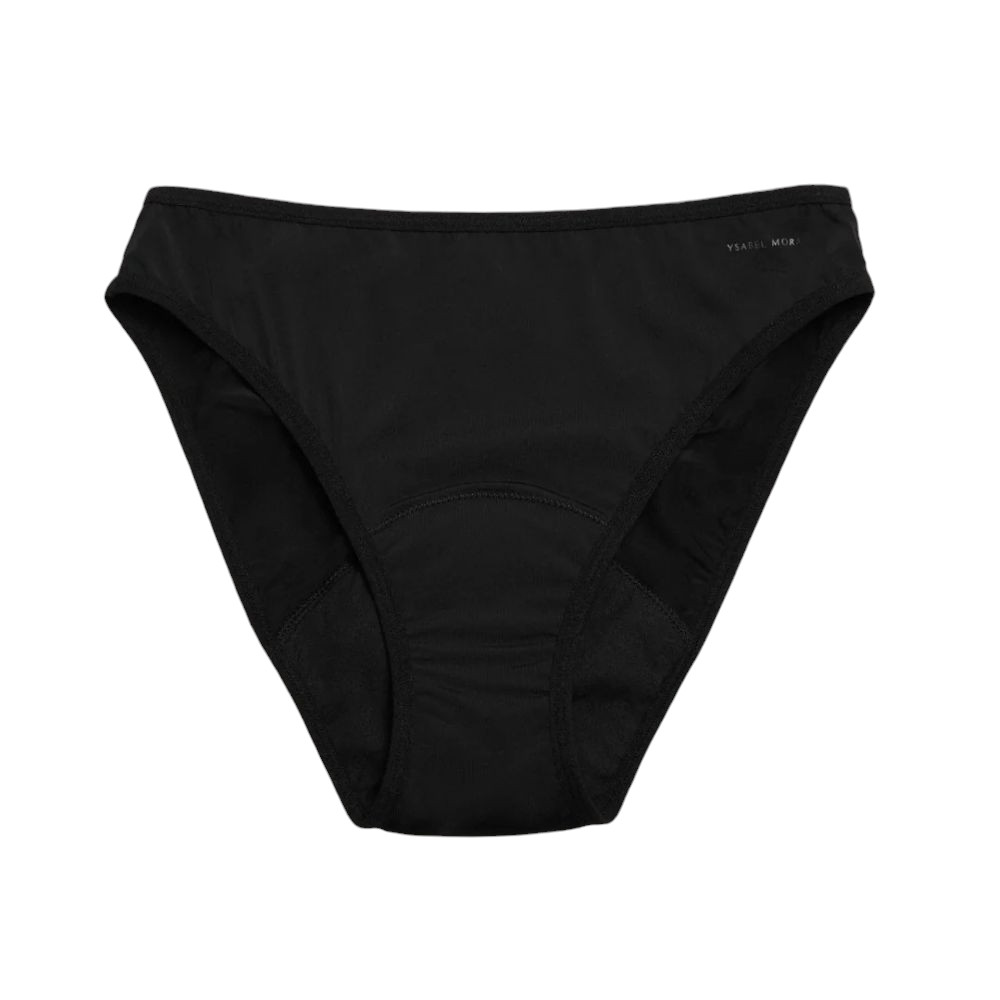 Ysabel Mora Negro Majtki menstruacyjne, M