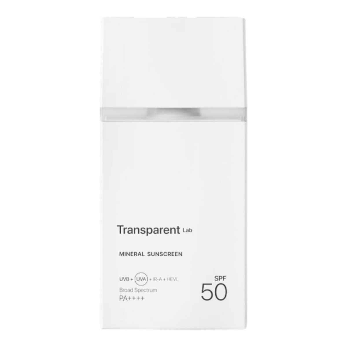 Transparent Lab Mineral Sunscreen Mineralny krem z filtrem SPF 50