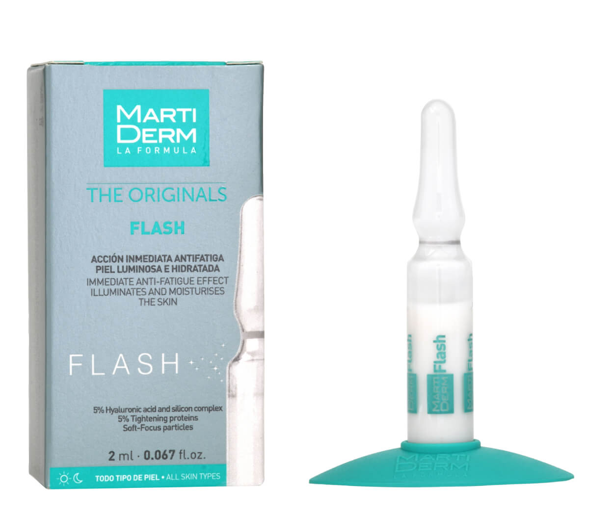 Martiderm Flash Serum do twarzy w ampułkach, 2 ml