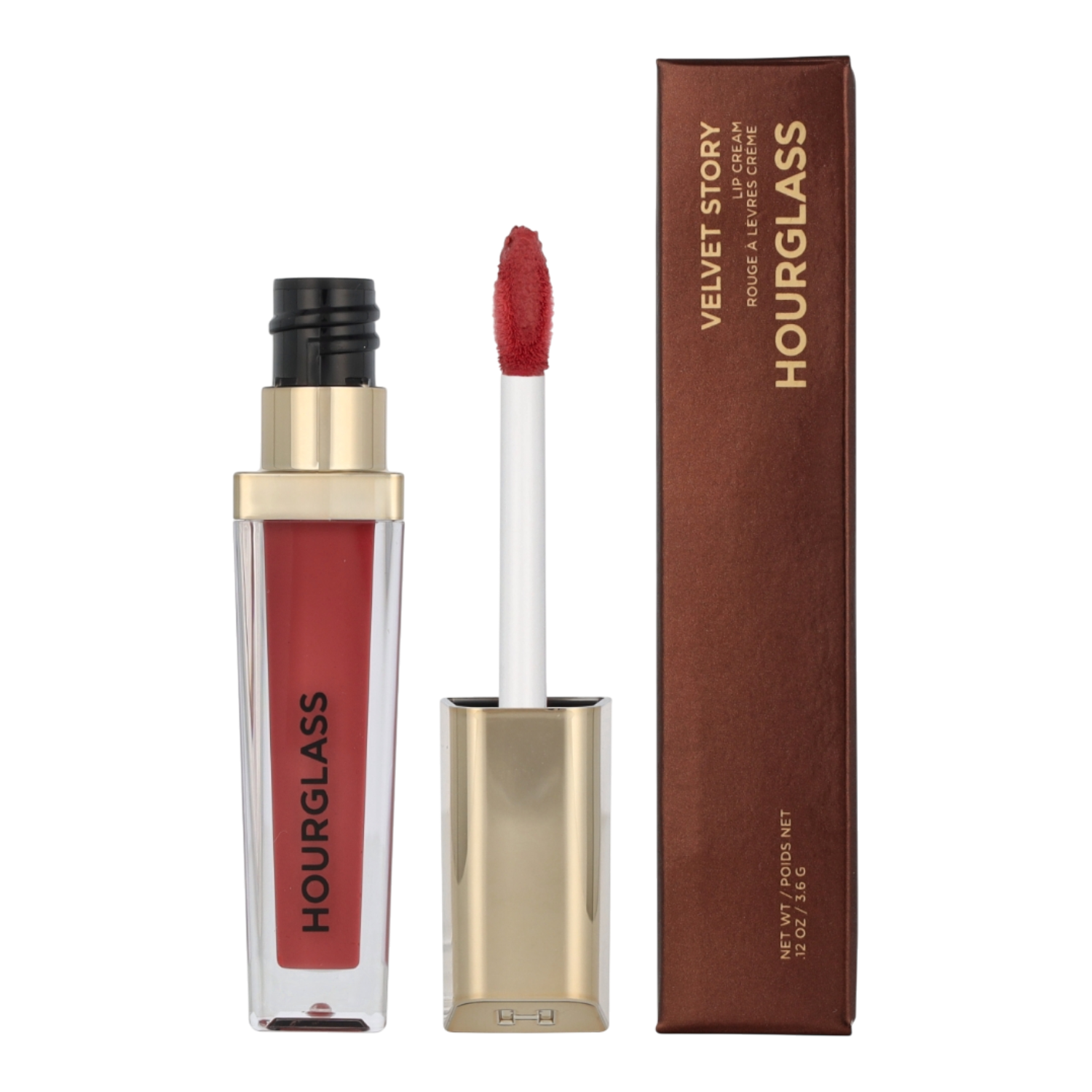 Hourglass Velvet Story Lip, Cream Crush