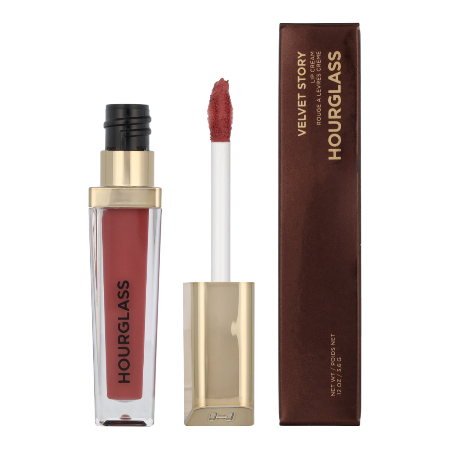 Hourglass Velvet Story Lip, Crema Pure