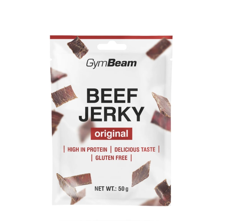 GymBeam Suszona Wołowina Beef Jerky Orginal 50 g