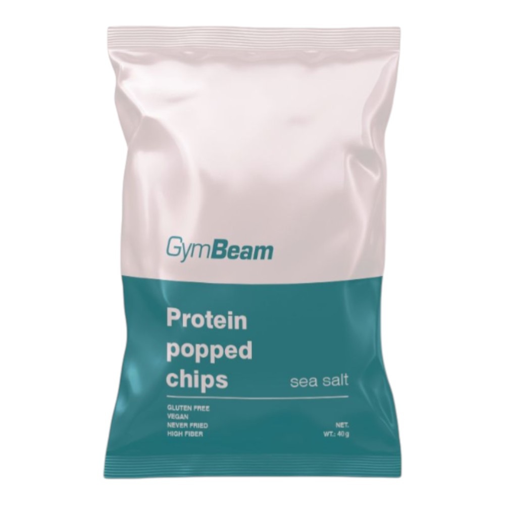 GymBeam Chipsy Białkowe  Sól morska