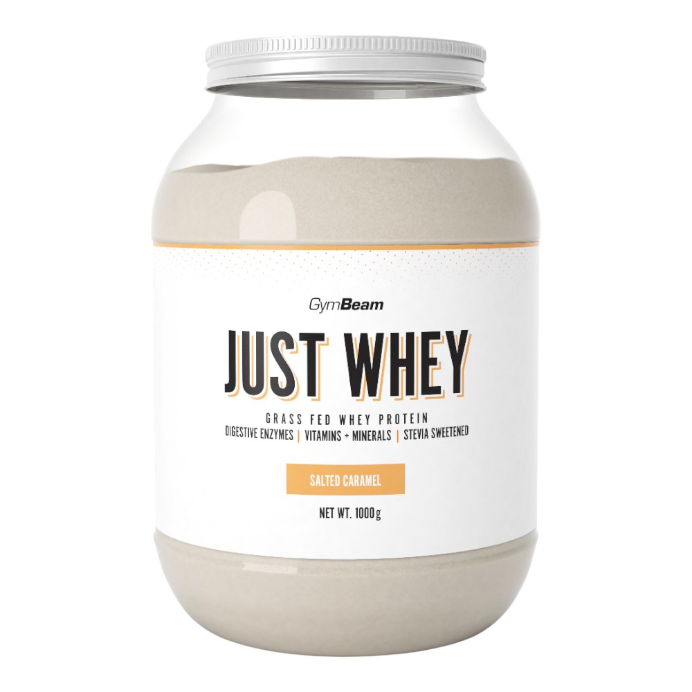 Gymbeam Just Whey Odżywka białkowa w proszku 1000 g Słony Karmel