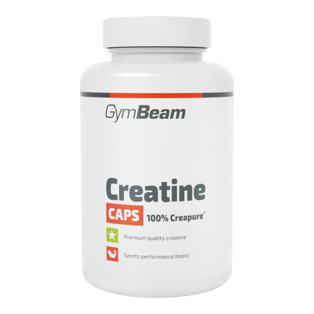 GymBeam Kreatyna Caps 100% 100% Creapure® Kapsułki, 120 szt.
