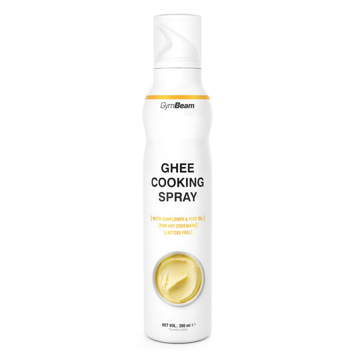 GymBeam Ghee w sprayu, 200 ml
