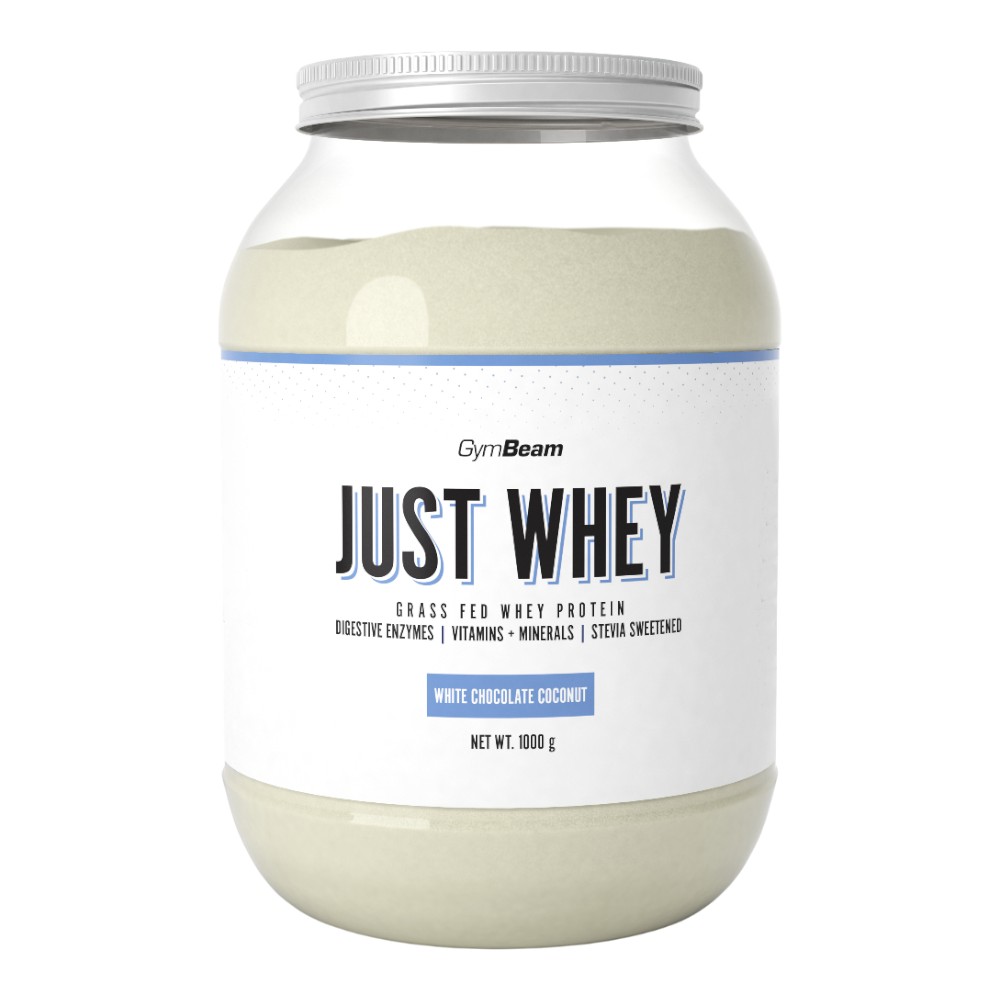 GymBeam Just Whey Odżywka białkowa w proszku 1000 g Kokos Biała Czekolada