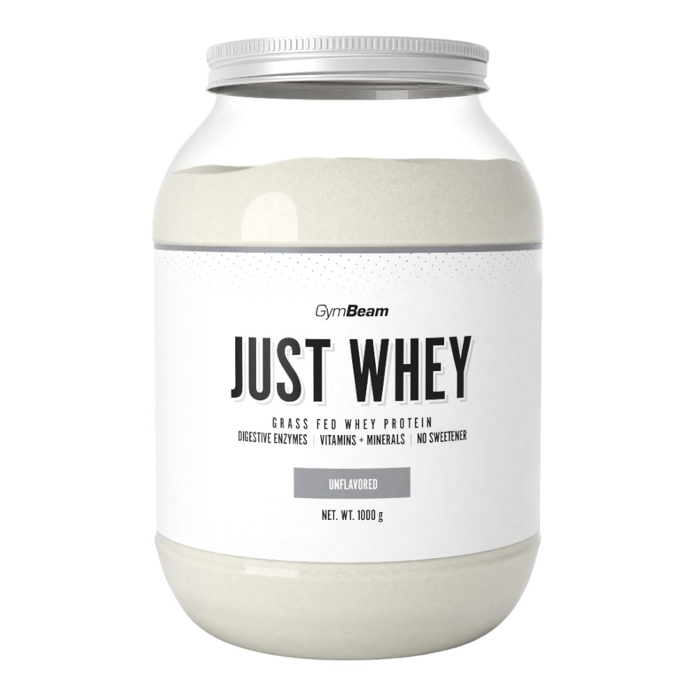 GymBeam Just Whey Odżywka białkowa w proszku 1000 g Smak naturalny