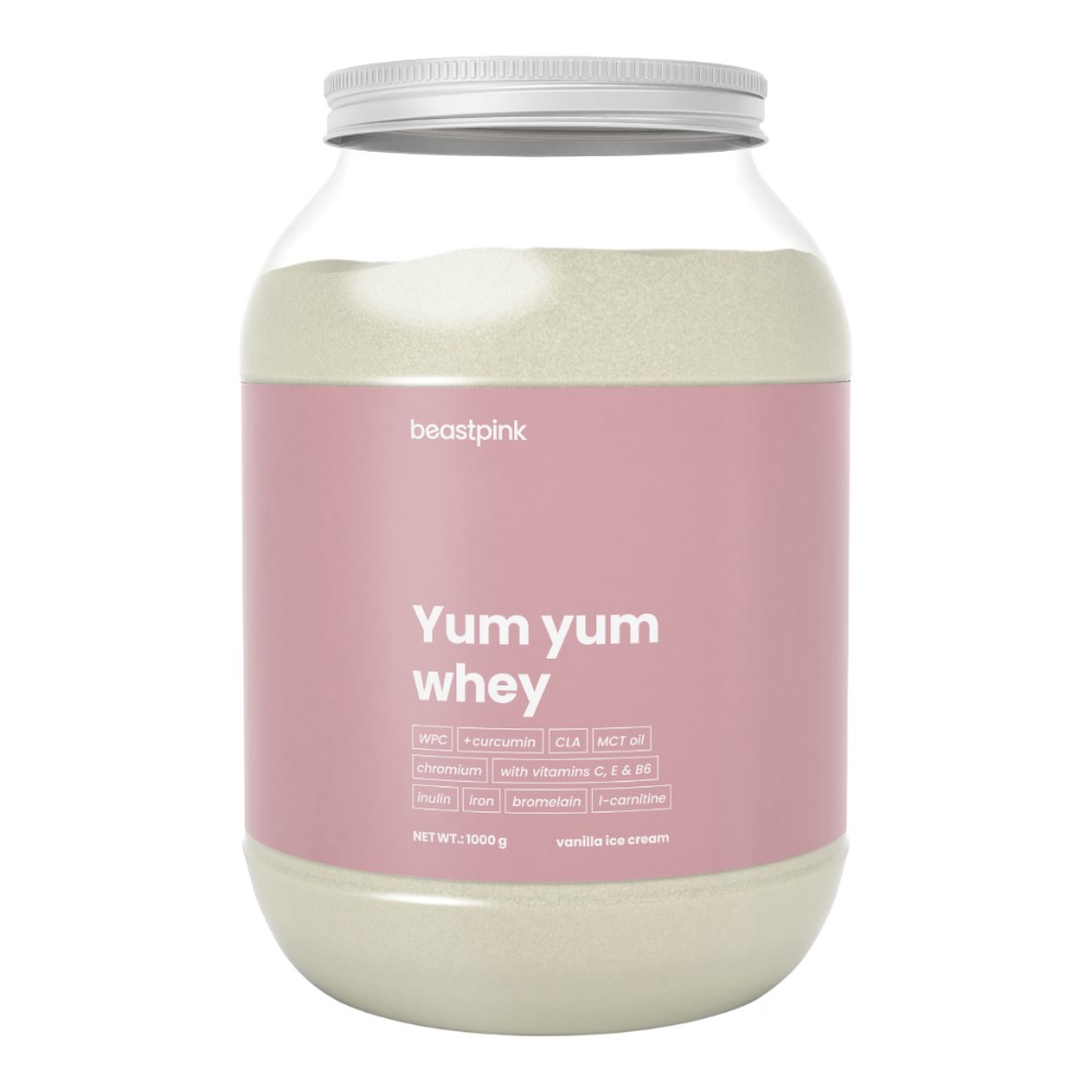 Gymbeam Yum Yum Whey Beastpink 1000g Lody Waniliowe