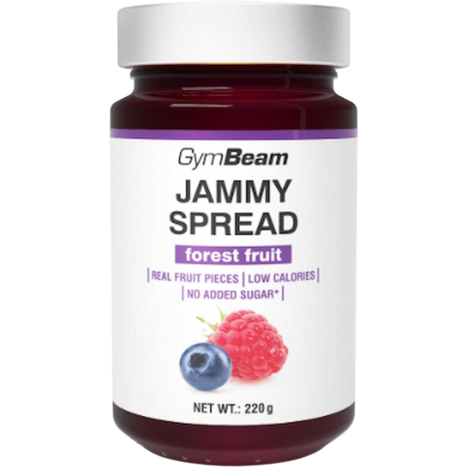 GymBeam Jammy Spread owoce leśne
