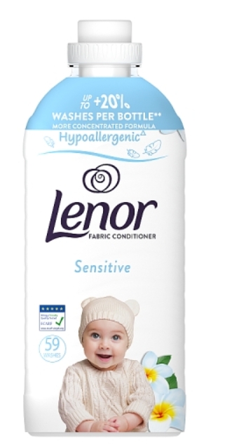 Lenor Sensitive Płyn do płukania, 1.239 L