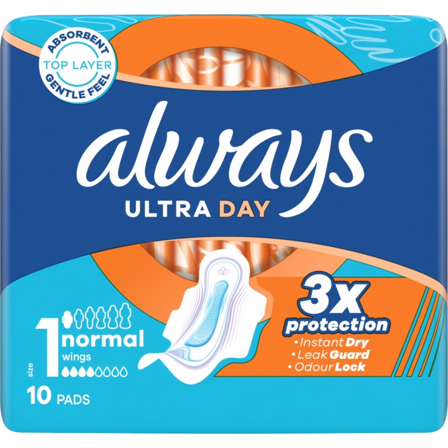 Always Ultra Normal Plus Podpaski, 10 szt.