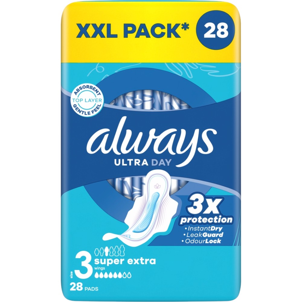 Always Ultra Super Extra Quatro, 4x7 szt.