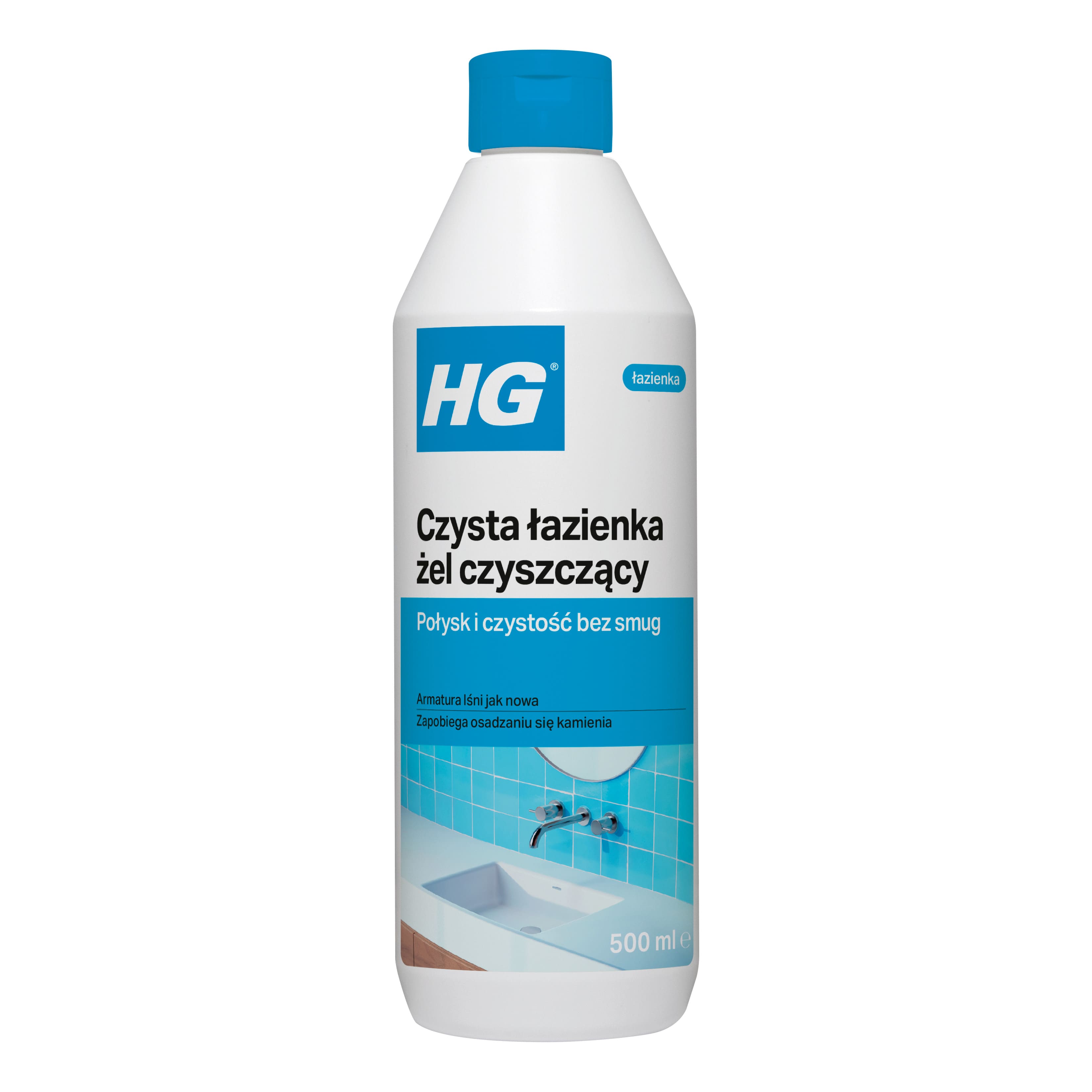 HG Czysta łazienka - żel czyszczący 500 ml