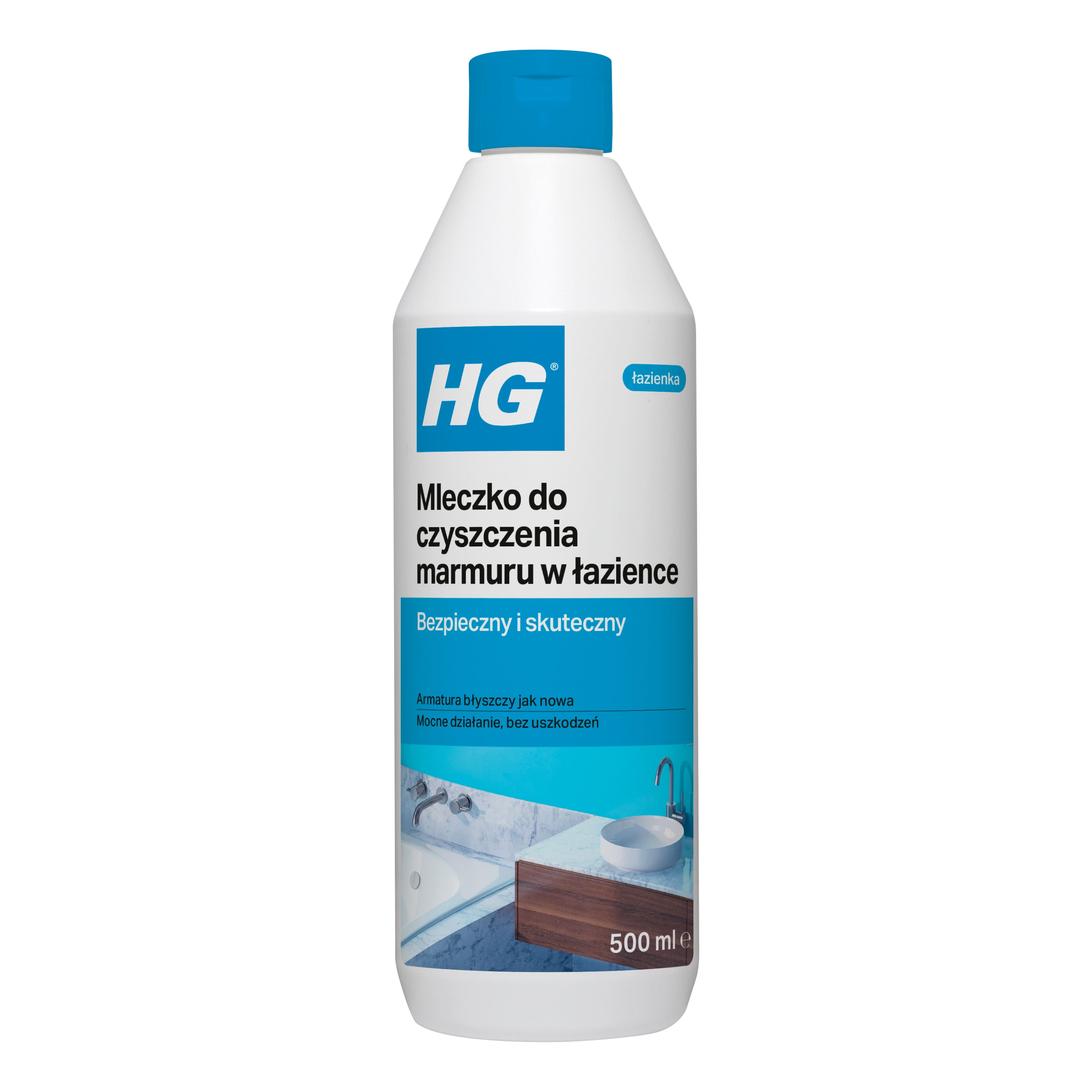 HG Mleczko do czyszczenia marmuru w łazience 500 ml