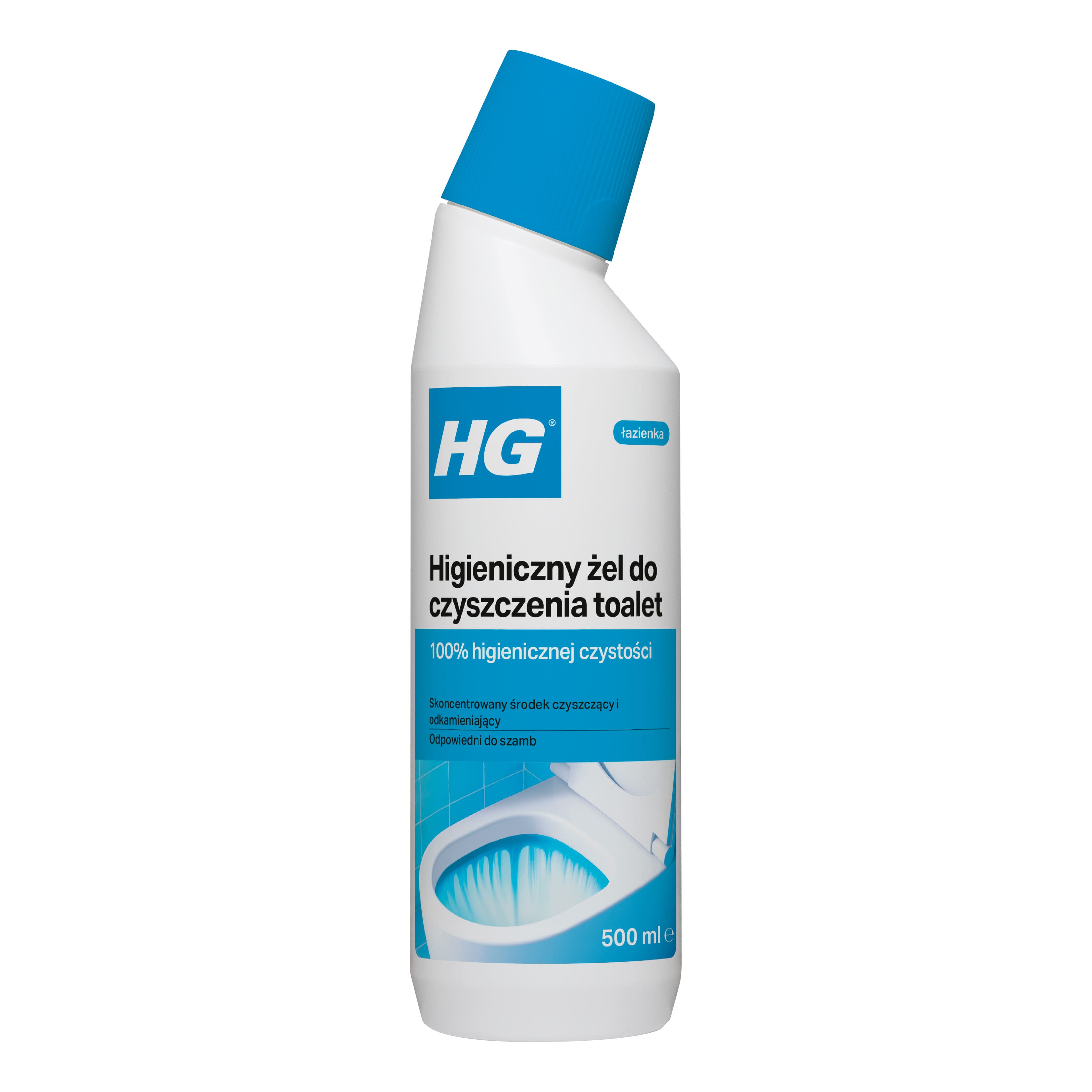 HG Higieniczny żel do czyszczenia toalet 500 ml