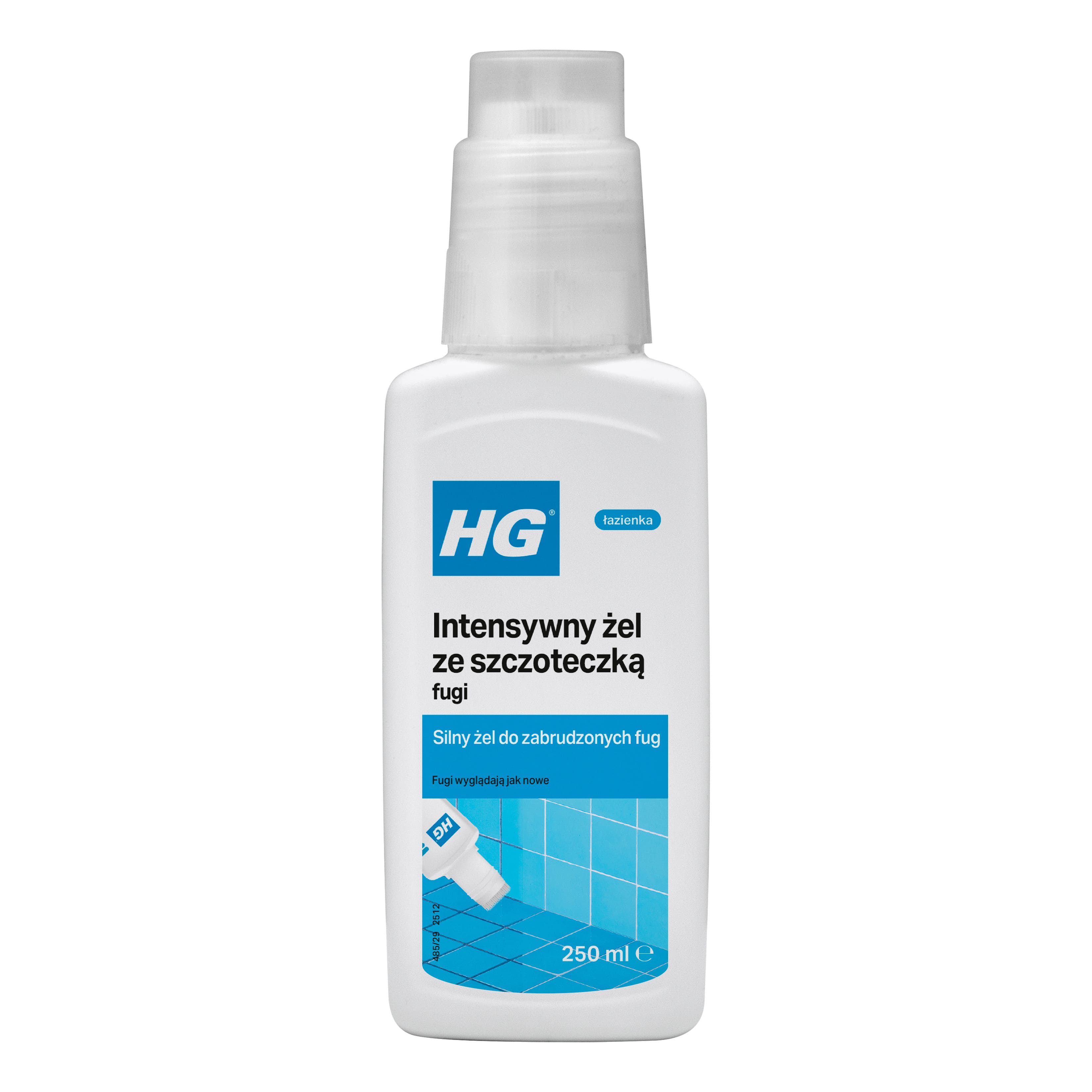 HG Intensywny Żel ze szczoteczką do czyszczenia fug 