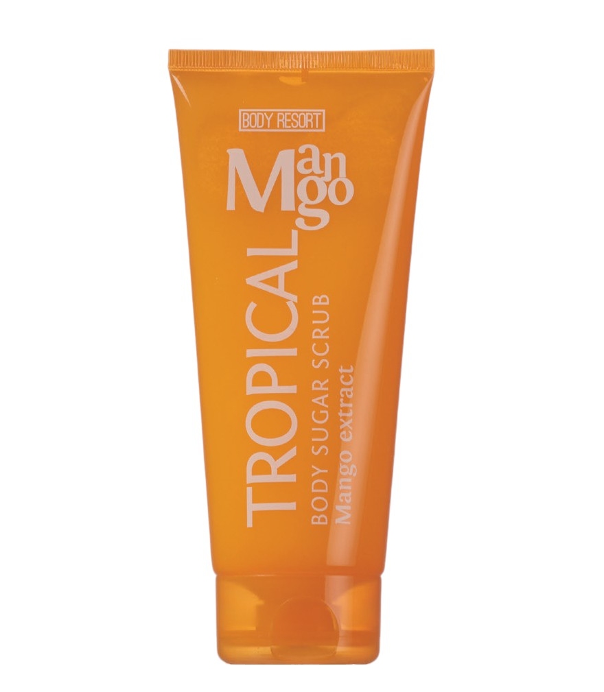Body Resort Orange Cukrowy peeling do ciała z ekstraktem z mango