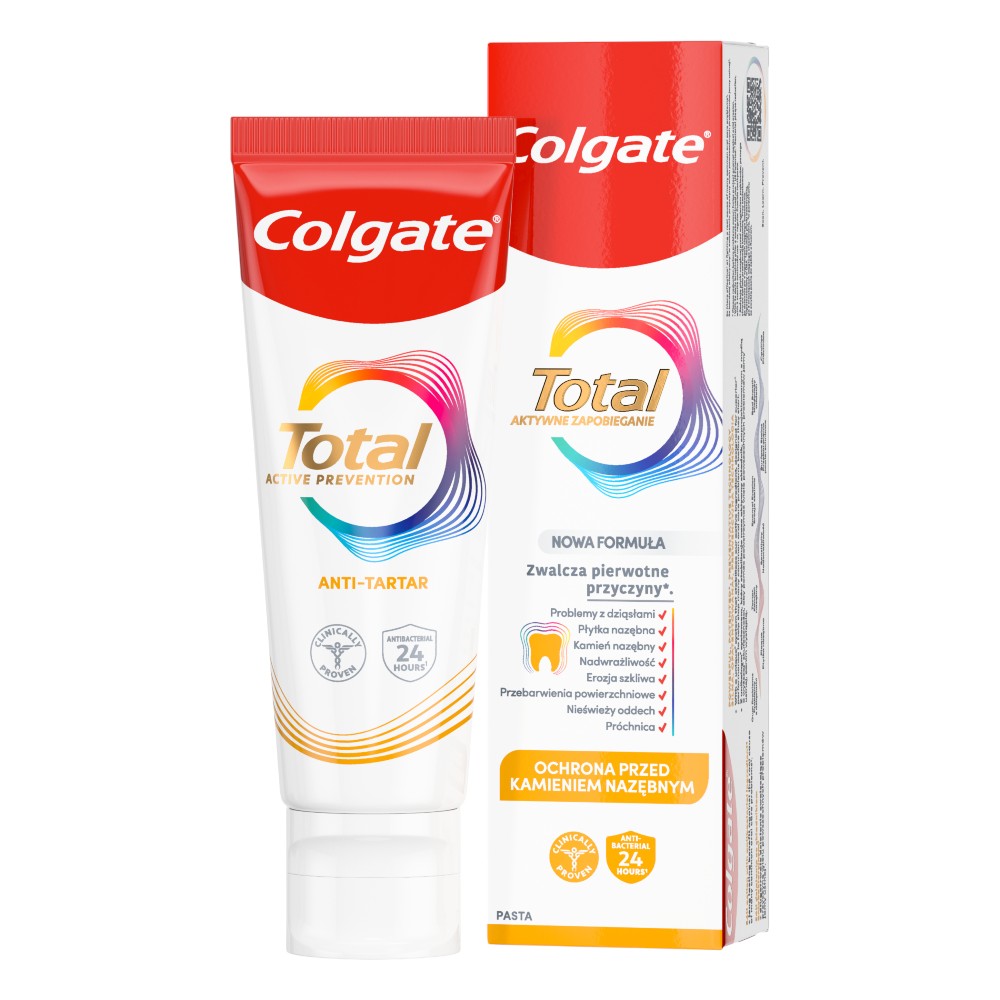 Colgate Pasta do zębów Total Ochrona Przed Kamieniem Nazębnym