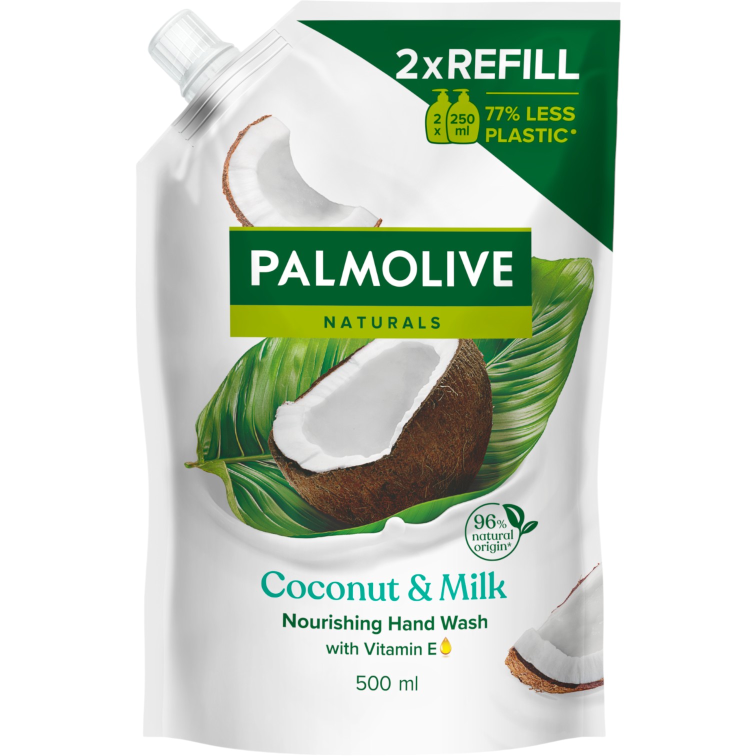 Palmolive Mydło w płynie Milk & Coconut, Doypack