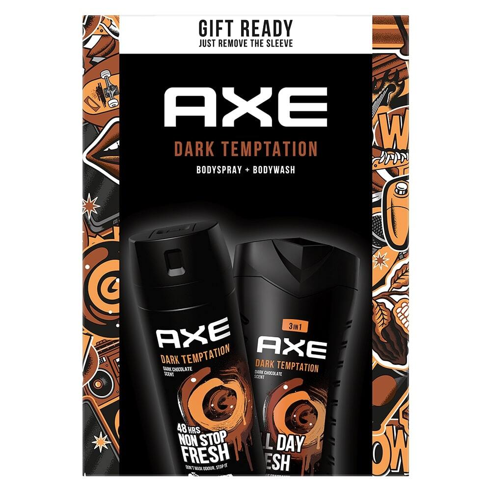 AXE Dark Temptation Set Uomo Gel Doccia + Deodorante Profumato