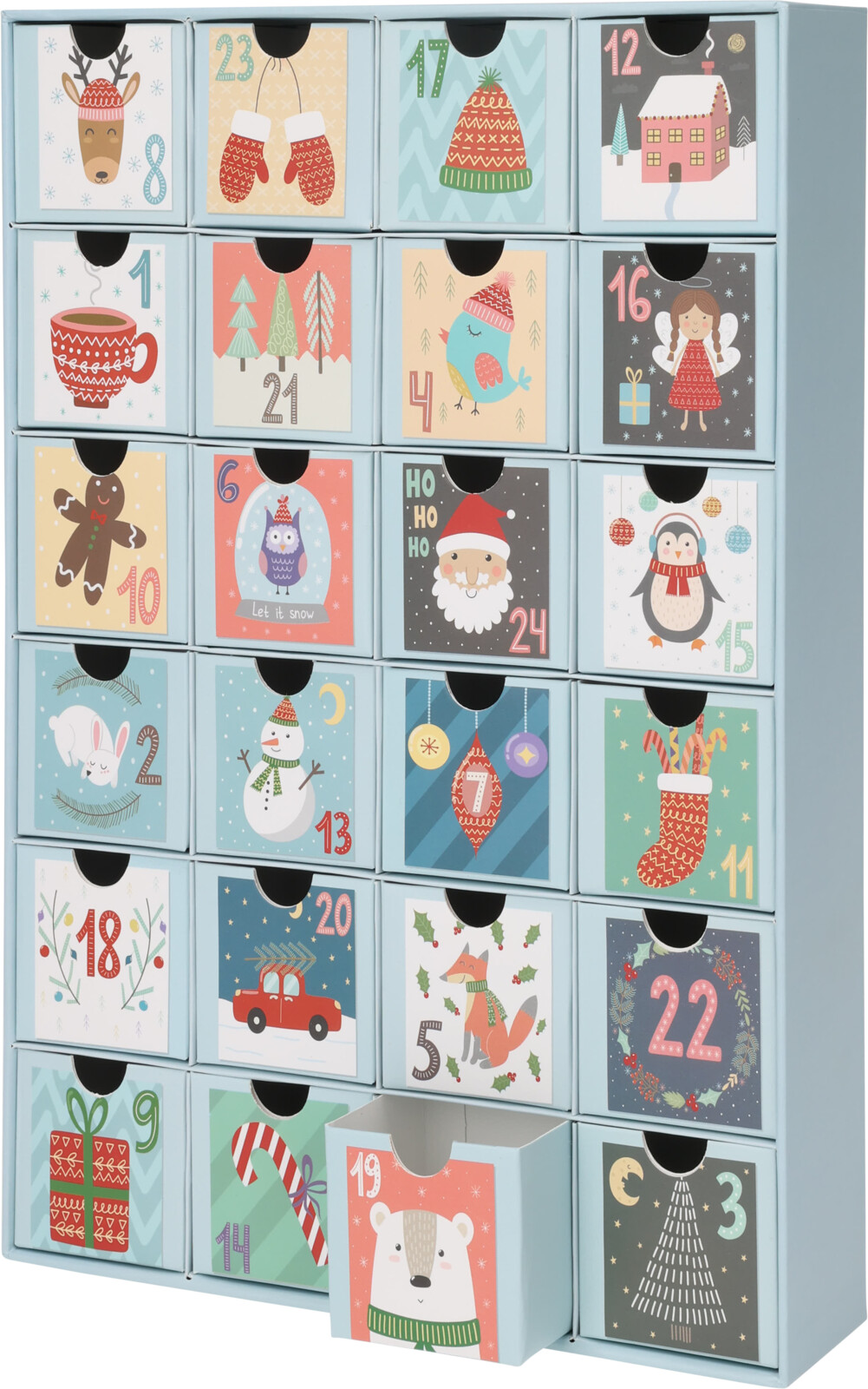 Koopman Calendario dell'Avvento, Blu