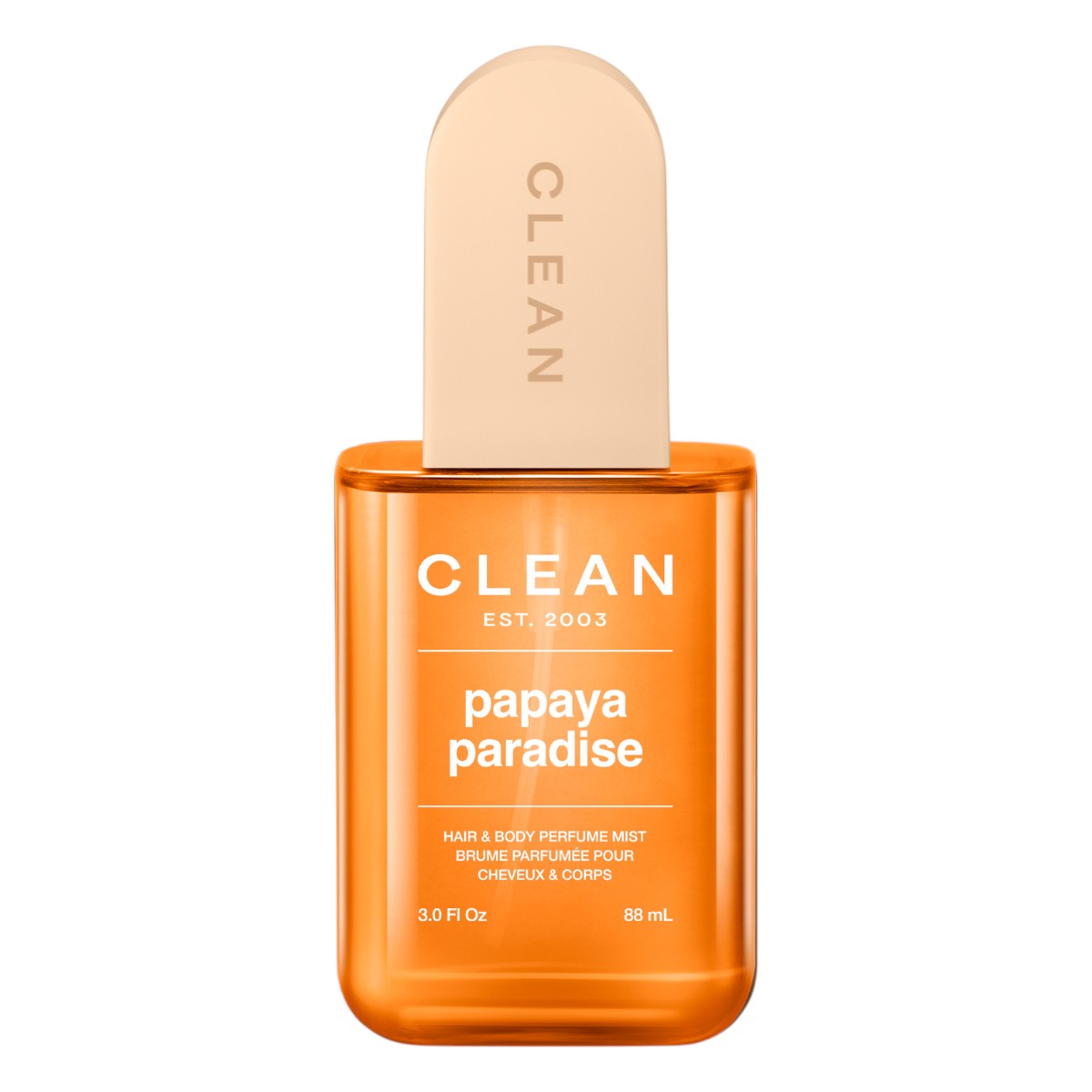Clean Papaya Paradise Mgiełka do ciała, 88 ml