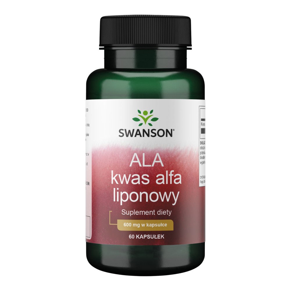 Swanson ALA 600 mg Kapsułki