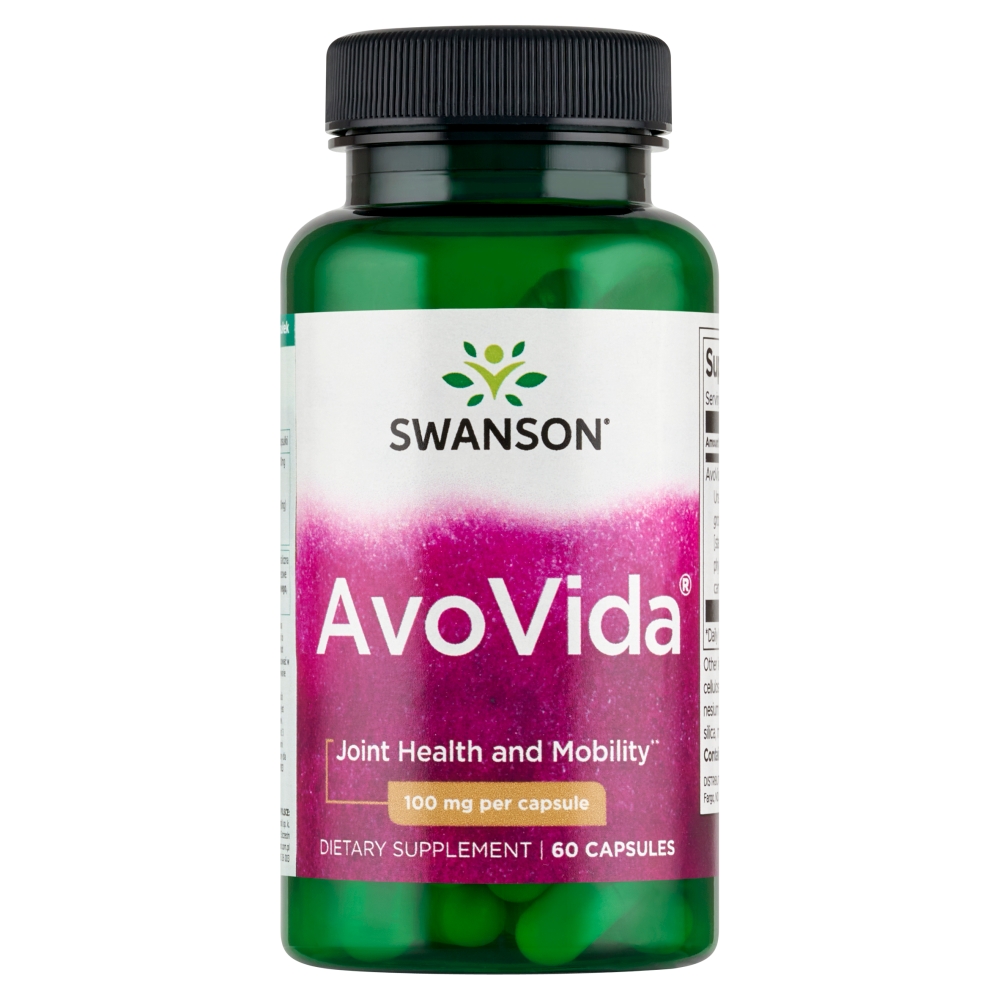 Swanson Avovida 100 mg Kapsułki, 60 szt.