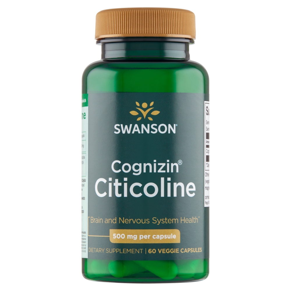 Swanson Cognizin Citicoline, kapsułeki, 60 szt.