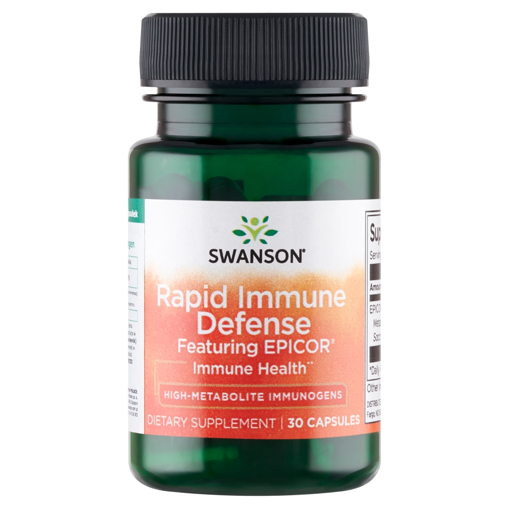 Swanson EpiCor Wysoko metabolizowany immunogen Kapsułki, 30 szt.