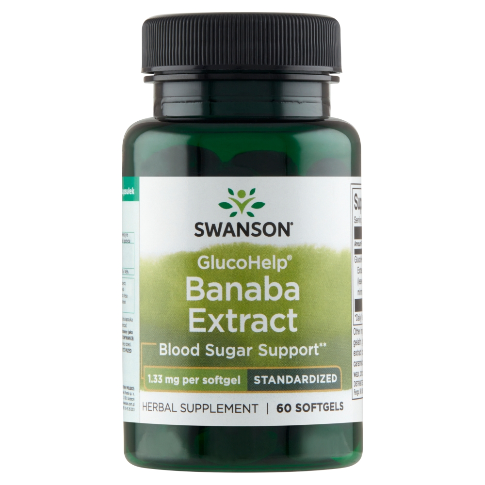 Swanson GlucoHelp Kapsułki, 60 szt.