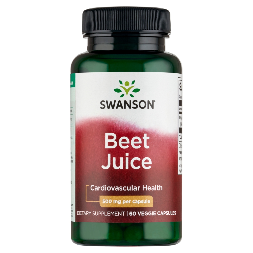 Swanson Beet Juice Kapsułki, 60 szt.