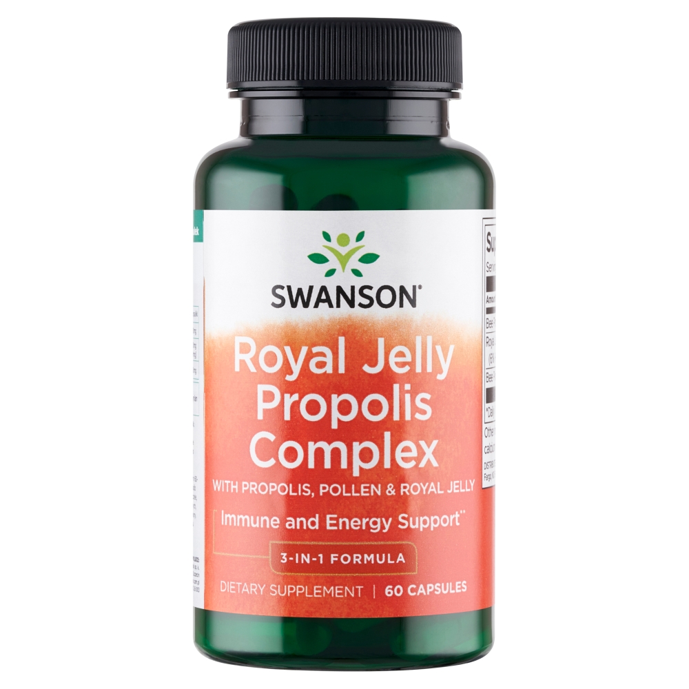 Swanson Royal Jelly Propolis Complex, kapsułki 60 szt.