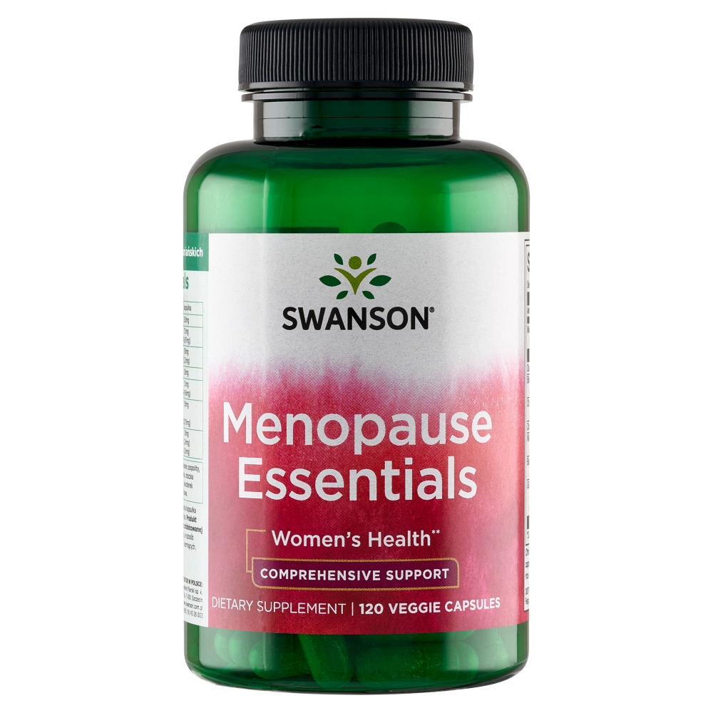 Swanson Menopause Essentials Kapsułki, 120 szt.
