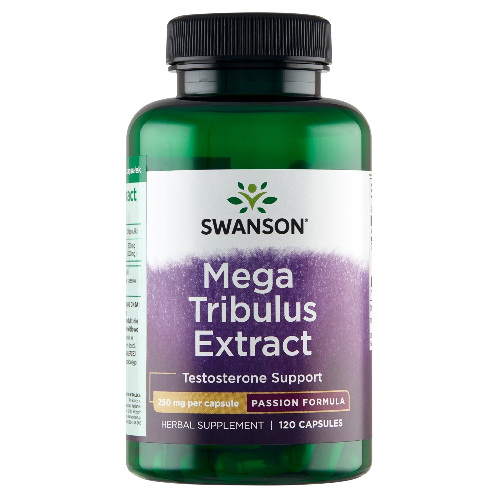 Swanson Mega Tribulus Extract 250 mg Kapsułki, 120 szt.