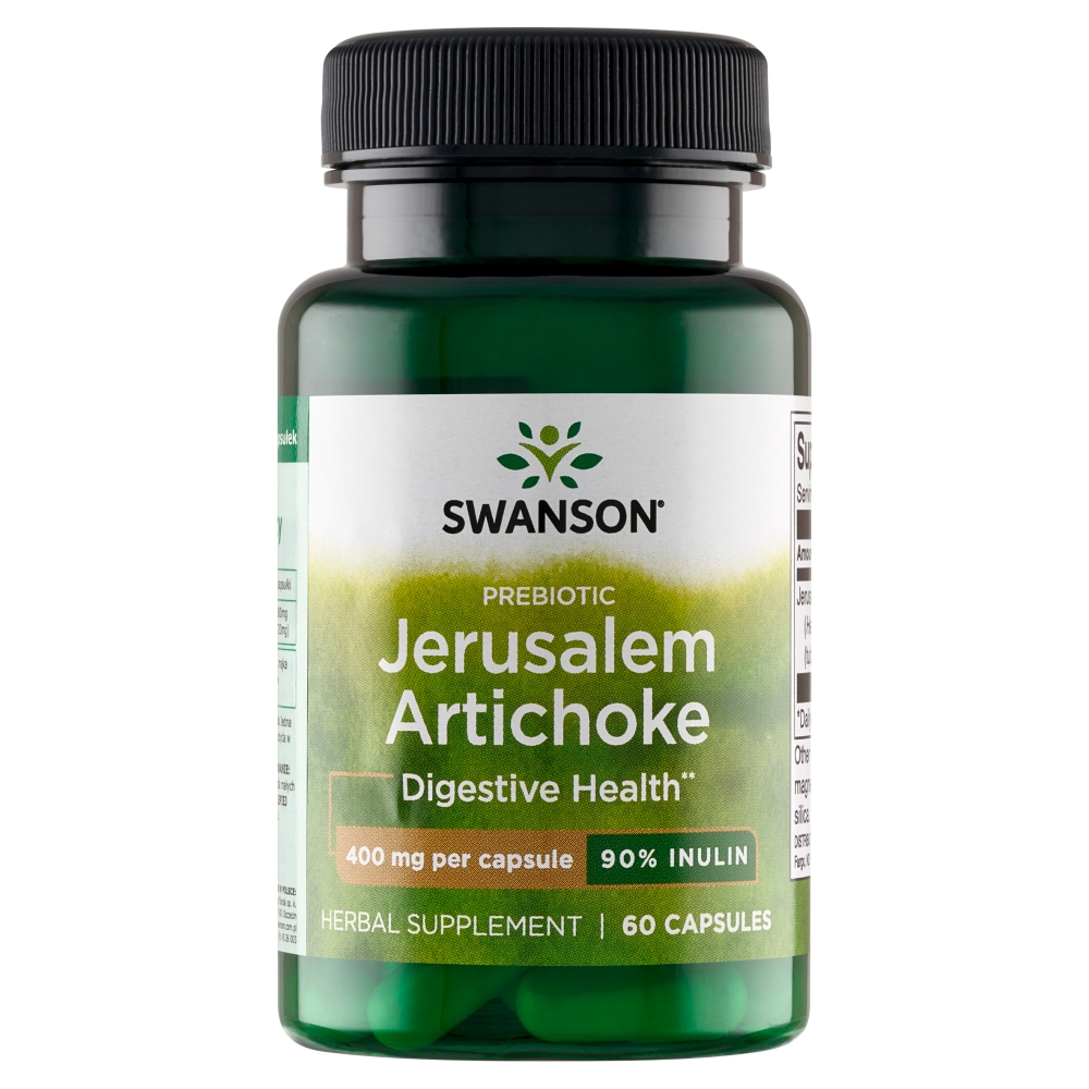 Swanson Full Spectrum Słonecznik bulwiasty 400 mg Kapsułki, 60 szt.